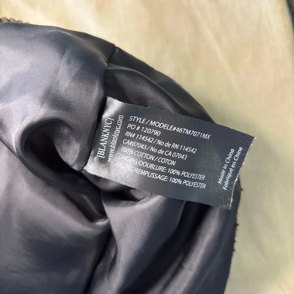 BlankNYC Chocolate Corduroy Puffer Vest - Picture 7 of 7
